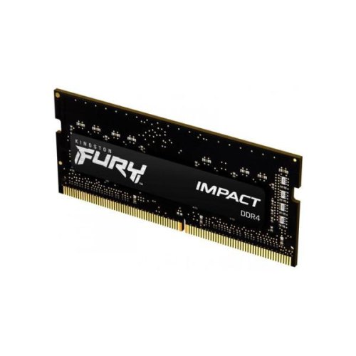 Модуль пам'яті SO-DIMM DDR4 16GB 2666MHz Kingston Fury Impact Black (KF426S16IB/16)