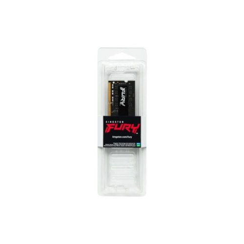 Модуль пам'яті SO-DIMM DDR4 16GB 2666MHz Kingston Fury Impact Black (KF426S16IB/16)