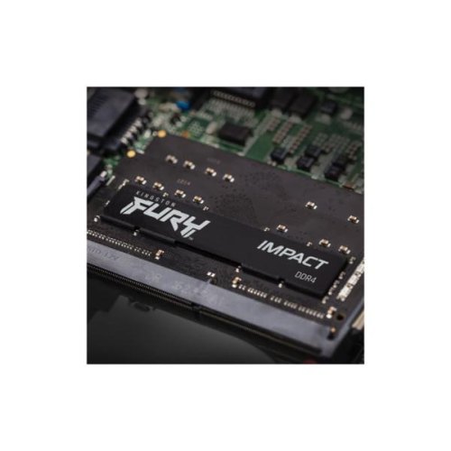 Модуль пам'яті SO-DIMM DDR4 16GB 2666MHz Kingston Fury Impact Black (KF426S16IB/16)