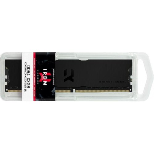 Модуль пам'яті DDR4 16GB 3600MHz GoodRam IRDM Pro Deep Black (IRP-K3600D4V64L18/16G)