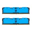 Модуль пам'яті DDR4 16GB (2x 8GB) 3000MHz GoodRam IRDM X Blue (IR-XB3000D464L16S/16GDC)