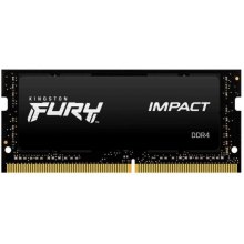 Модуль пам'яті SO-DIMM DDR4 8GB 3200MHz Kingston Fury Impact Black (KF432S20IB/8)