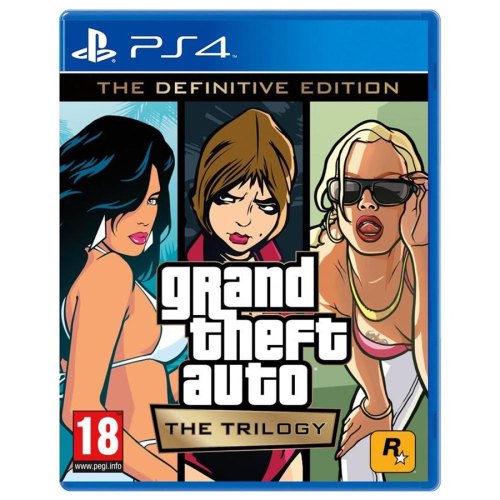 Гра консольна PS4 Grand Theft Auto: The Trilogy – The Definitive Edition, BD диск