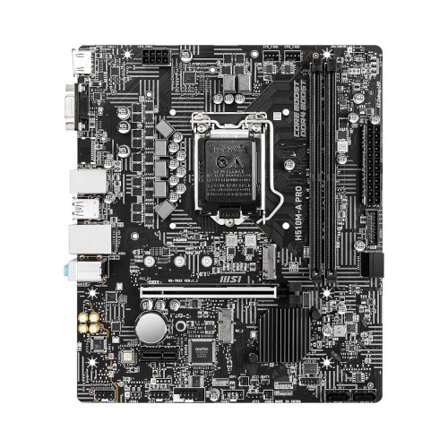 материнська плата s1200 2DDR4/VGA/HDMI/DP/2PCIe/2x M.2 H510M PRO