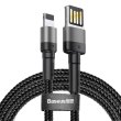Кабель Baseus Cafule Cable（Special Edition）USB For iP 2m Gray/Black