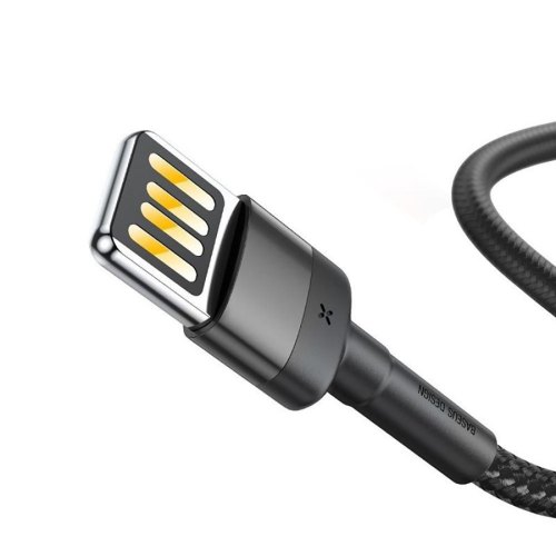 Кабель Baseus Cafule Cable（Special Edition）USB For iP 2m Gray/Black