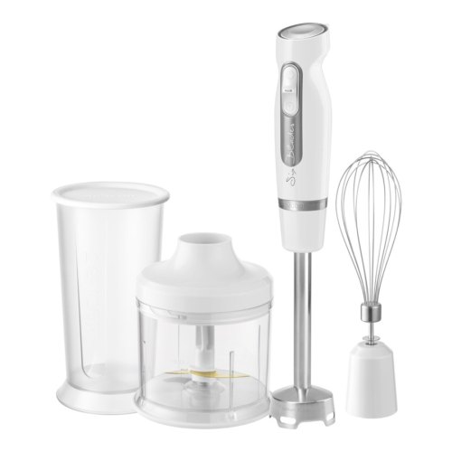 Блендер Sencor заглибний 1000Вт, 3в1, чаша-700, чопер-500мл, білий