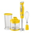 Блендер Sencor заглибний 1000Вт, 3в1, чаша-700, чопер-500мл, жовтий