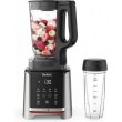 Блендер Tefal стаціонарний InfinyMix + 1600Вт, чаша-1750мл, стакан 600мл, сріблясто-чорний
