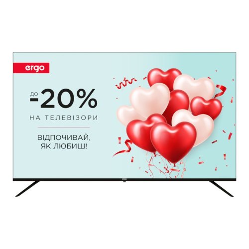 Телевізор, Ergo 65WUS9000, 65 4K, WEB OS