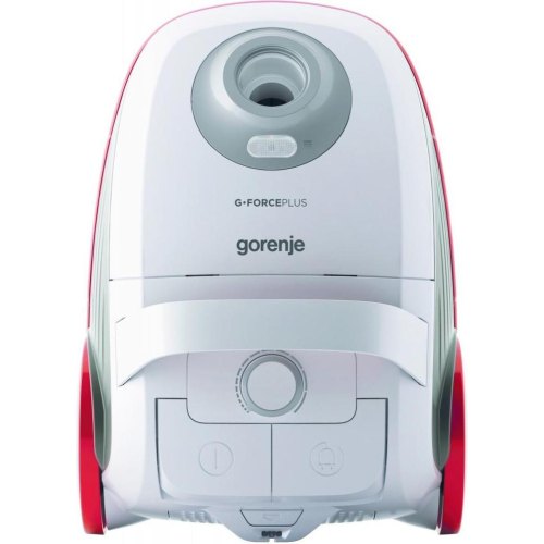 Пилосос Gorenje мішковий, 700Вт, 3л, HEPA, щітка Xpand Zone, телескоп, червоний