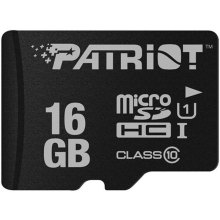 PATRIOT 16 GB microSDHC UHS-I LX PSF16GMDC10