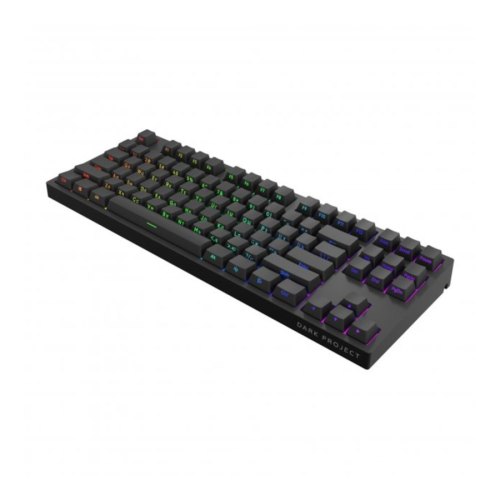 Клавіатура дротова Dark Project Pro KD87A Black ABS Gateron Optical 2.0 Red (DP-KD-87A-000210-GRD)