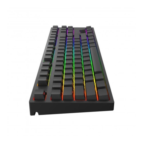 Клавіатура дротова Dark Project Pro KD87A Black ABS Gateron Optical 2.0 Red (DP-KD-87A-000210-GRD)