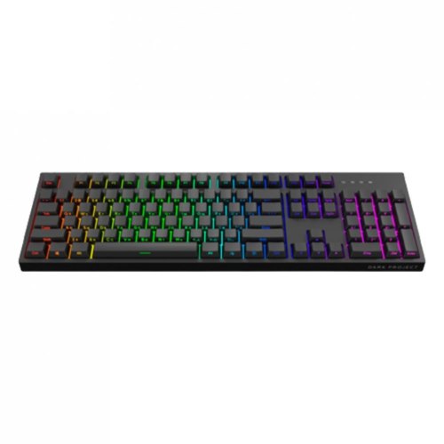 Клавіатура дротова Dark Project Pro KD104A Black ABS Gateron Optical 2.0 Red (DP-KD-104A-000210-GRD)