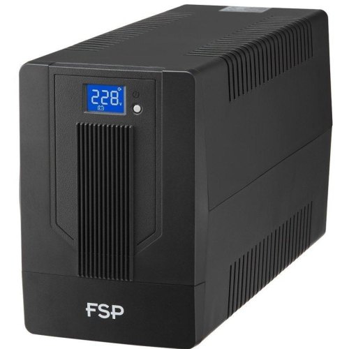 Джерело безперебійного живлення FSP iFP2000, 2000VA/1200W, LCD, USB, 4xSchuko