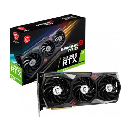 Відеокарта MSI,  GeForce RTX 3060 Gaming Z Trio 12G (RTX 3060 GAMING Z TRIO 12G) GDDR6, 192bit