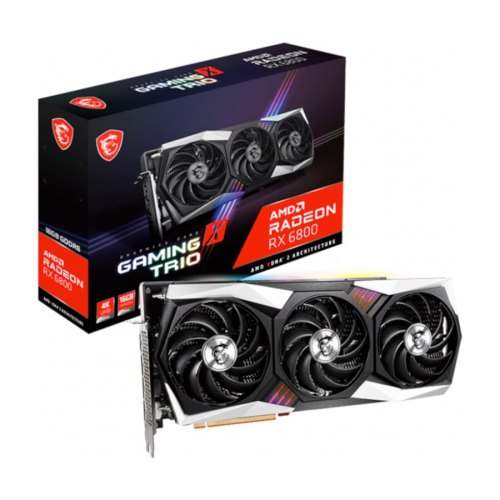 Відеокарта MSI AMD Radeon RX 6800 GAMING X TRIO 16G