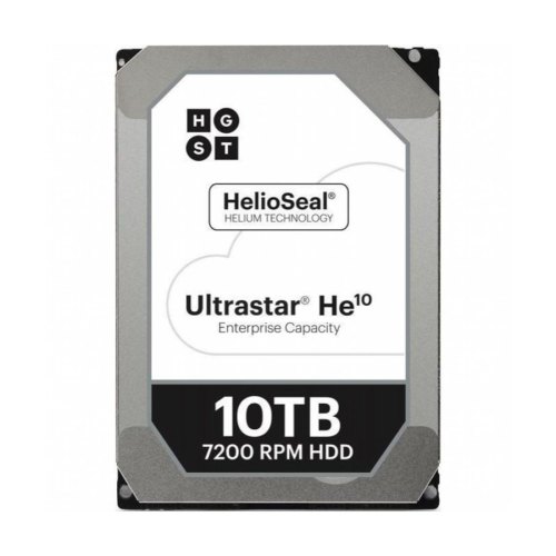 Western Digital Ultrastar DC HDD HE10 (3.5’’, 10TB, 256MB, 7200 RPM, SAS 12Gb/s, 512E SE) SKU: 0F27354