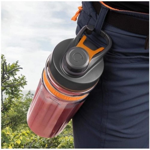 Блендер для смузі Sencor стаціонарний 800Вт, 4 ємності, чаша-900мл, скло, млин для кави, сірий