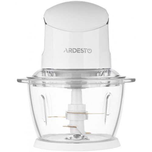 Подрібнювач Ardesto, 400Вт, чаша-1000мл, скло, корпус-пластик, білий