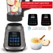 Блендер Tefal стаціонарний Ultrablend Vacuum Boost 1300Вт, чаша-2500мл, вакуумний, доп чаша 1400, сріблясто-чорний