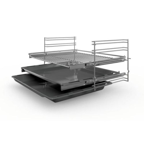 Духова шафа Bosch електрична, 66л, A, дисплей, конвекція, чорний