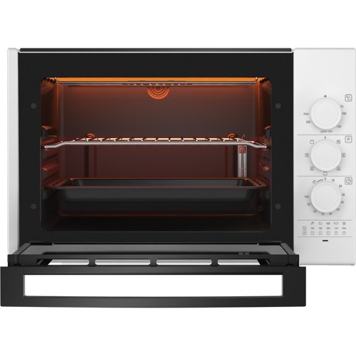 Піч електрична Beko, 30л, 1850Вт, механіч., гриль, конвенція, розморожування, біла