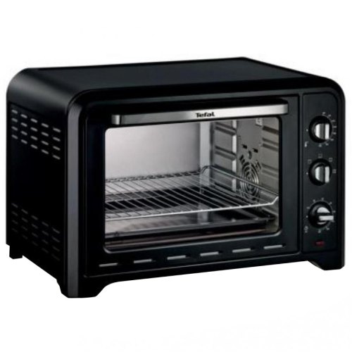 Піч електрична Tefal Optimo, 39л, 2000Вт, механіч., гриль, конвенція, підсвітка всередині, чорна