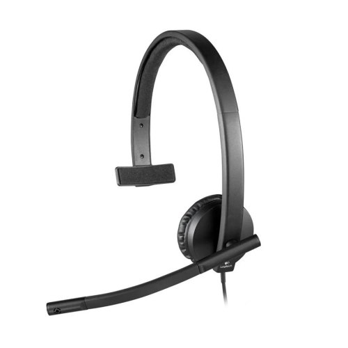 Гарнітура дротова Logitech H570e Mono (981-000571)