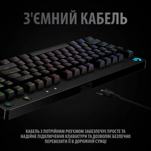 Клавіатура дротова Logitech G PRO (920-009392)