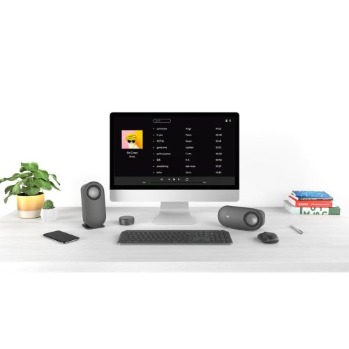 Акустична система 2.1 Logitech Z407 Graphite (980-001348)