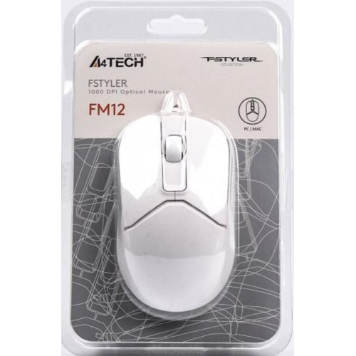 Мишка дротова, A4Tech FM12 (White)