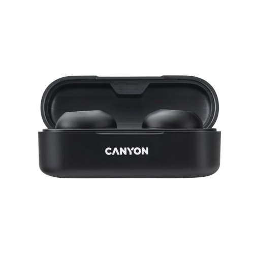 Навушники бездротові Canyon TWS-1 Black (CNE-CBTHS1B)