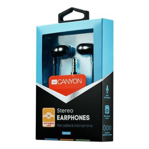 Гарнітура дротова Canyon CNS-CEP4B Black