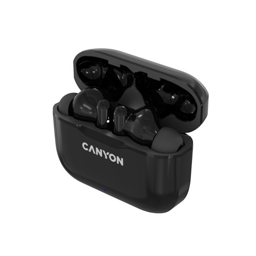 Навушники бездротові Canyon TWS-3 Black (CNE-CBTHS3B)