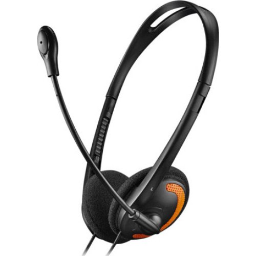 Гарнітура дротова Canyon CNS-CHS01BO Black-Orange