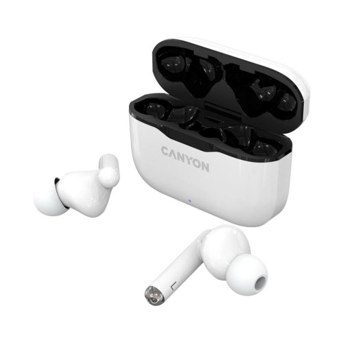 Навушники бездротові Canyon TWS-3 White (CNE-CBTHS3W)
