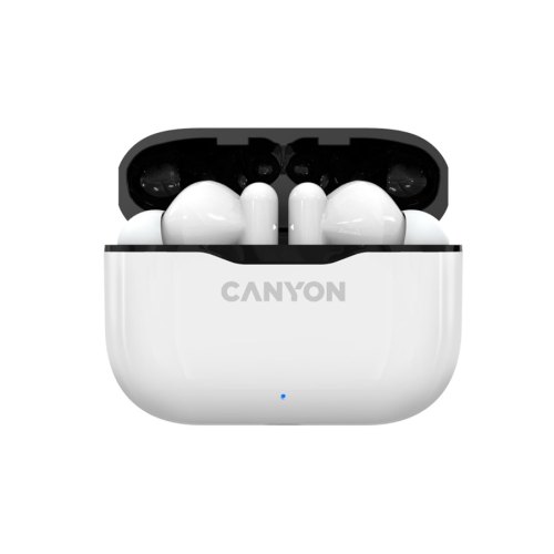 Навушники бездротові Canyon TWS-3 White (CNE-CBTHS3W)