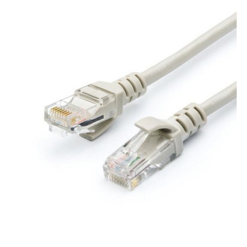 Патч-корд ATcom Geplink Cat5E 26AWG, 0,5m Grey (GL8050)