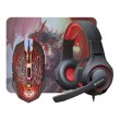 Комплект ігровий Defender Devourer MHP-003 USB (миша+клавіатура+килимок), чорний (52003)