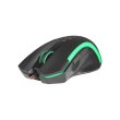 Мишка дротова ігрова, Defender Redragon Nothosaur USB Black (75065), оптична 3200 dpii, 6кн+1кол, чорний