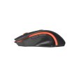 Мишка дротова ігрова, Defender Redragon Nothosaur USB Black (75065), оптична 3200 dpii, 6кн+1кол, чорний