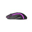Мишка дротова ігрова, Defender Redragon Nothosaur USB Black (75065), оптична 3200 dpii, 6кн+1кол, чорний