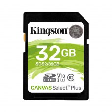 SDHC карта 32GB Kingston Canvas Select Plus Class 10 UHS-I U1 V10 (SDS2/32GB)
