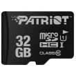 microSDHC карта 32GB Patriot LX Series class10 UHS-1 (PSF32GMDC10)