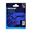 microSDHC карта 32GB Patriot LX Series class10 UHS-1 (PSF32GMDC10)