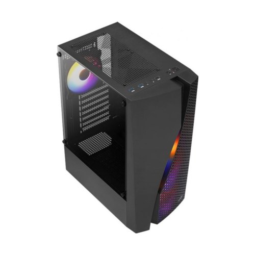 Корпус Aerocool Wave FRGB Black (Wave-G-BK-v2)