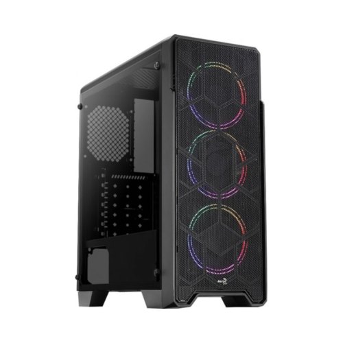 Корпус Aerocool Ore FRGB-G-BK-v1 Tempered Glass Black (Ore FRGB-G-BK-v1)