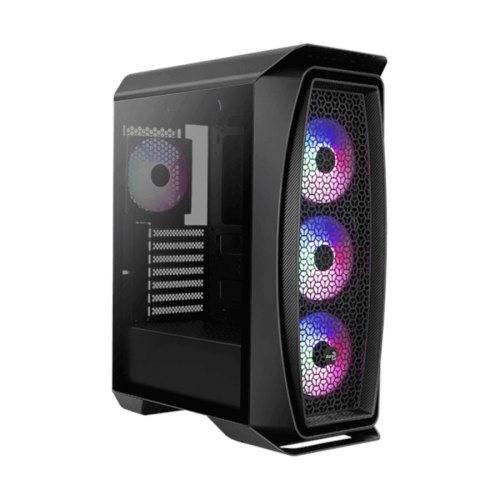 Корпус Aerocool Aero One Frost FRGB Tempered Glass Black (Aero One Frost-GBKv1)